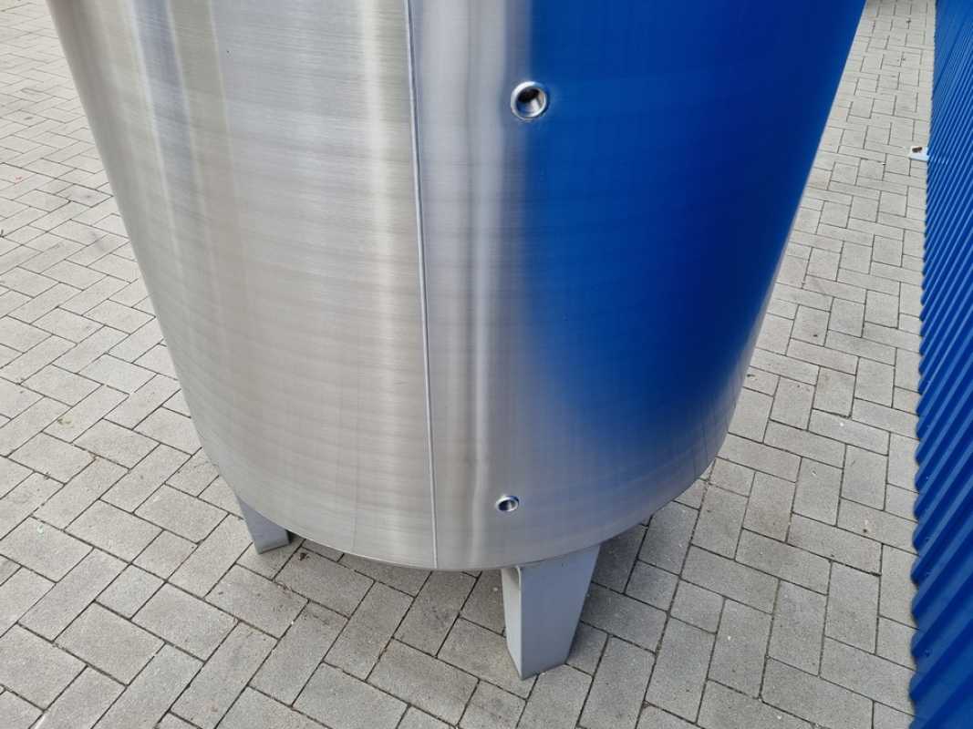 1000L heat-/coolable stainless steel mixing tank with insulation and dissolver